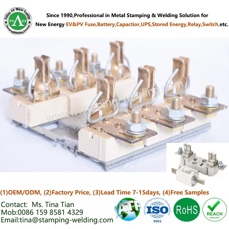 Copper Holder for Knife Blade Type Fuse Link Copper Holder for Knife Blade Type Fuse Link