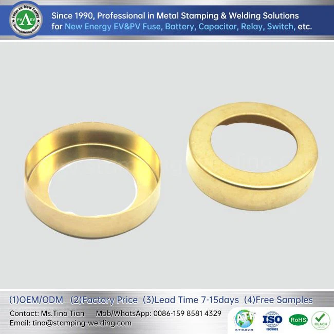 Photovoltaic Brass Fuse Inner Cap
