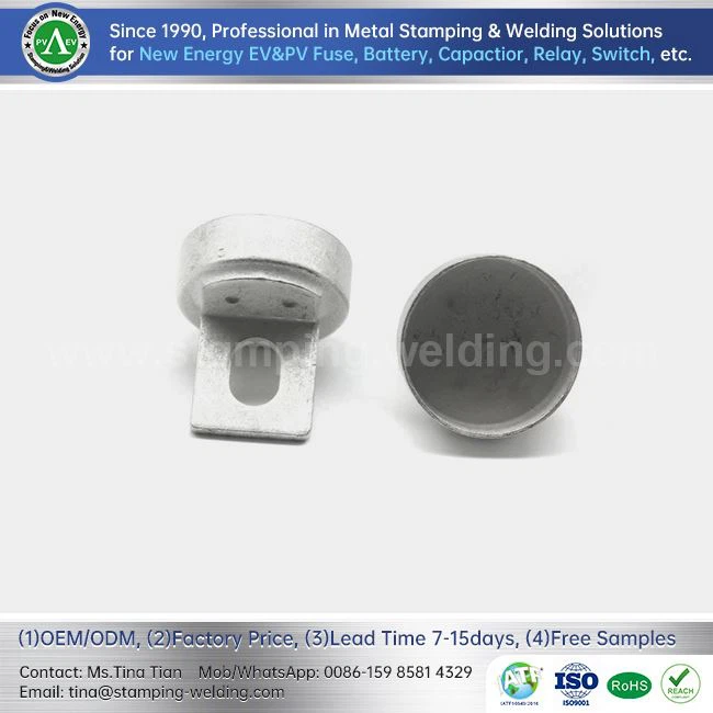 Tin-plated Copper Contact Cap Outer Cap