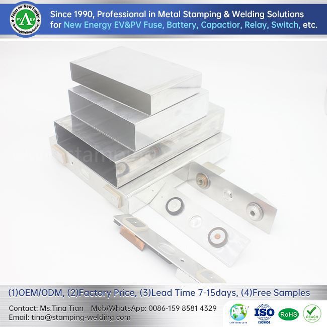 Carcassa d'alumini de la bateria EV