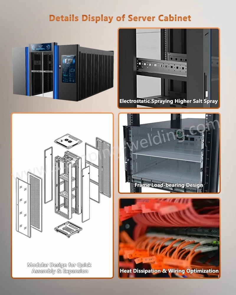 Detail Display of Server Cabinets Detail Display of Server Cabinets