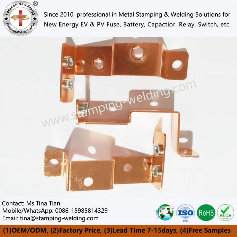 Copper Battery Bus Bar Copper Battery Bus Bar