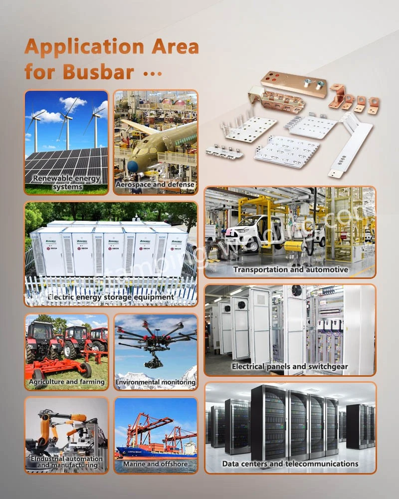 Application Area for Copper Battery Bus Bar Application Area for Copper Battery Bus Bar