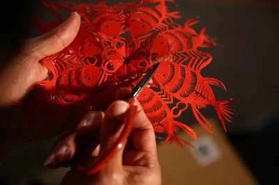 Paper-cutting craft in Xiamen Paper-cutting craft in Xiamen