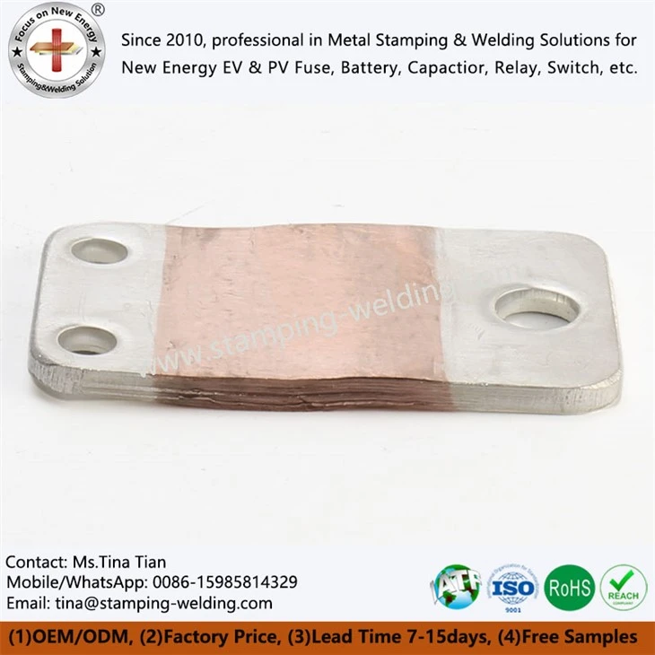 Connector de coure suau flexible laminat