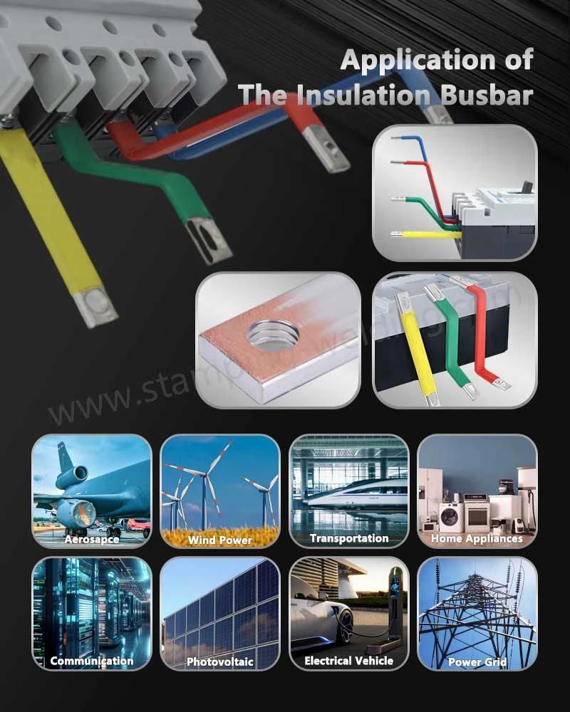 Application of Busbar with Electrostatic Spraying Application of Busbar with Electrostatic Spraying