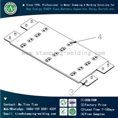 Barra colectora laminat per a aparells de distribució